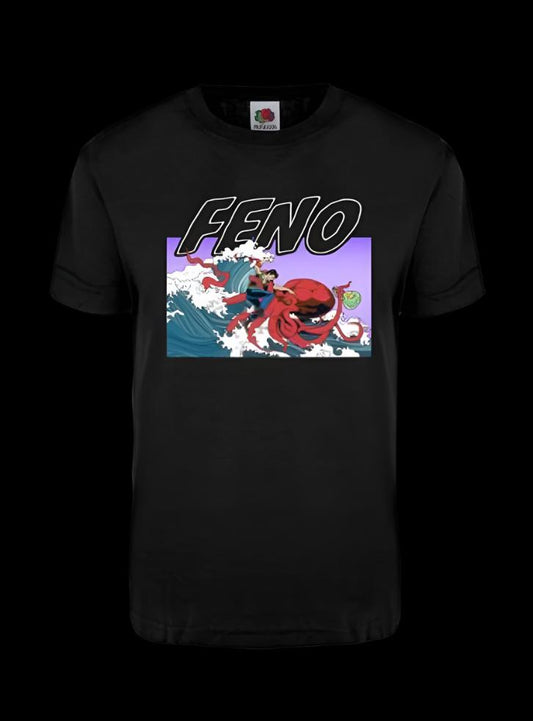 Feno Fighting an Ocotopus T-Shirt