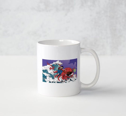 Feno Fighting Octopus Mug