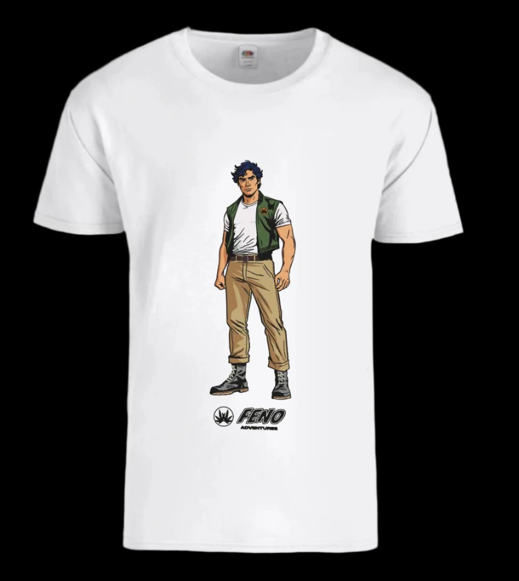 Classic Feno Figure Colour T-Shirt